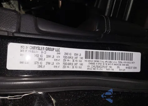 2014 Jeep Grand Cherokee Limited from USA, damaged, VIN 1C4RJFBG4EC275197